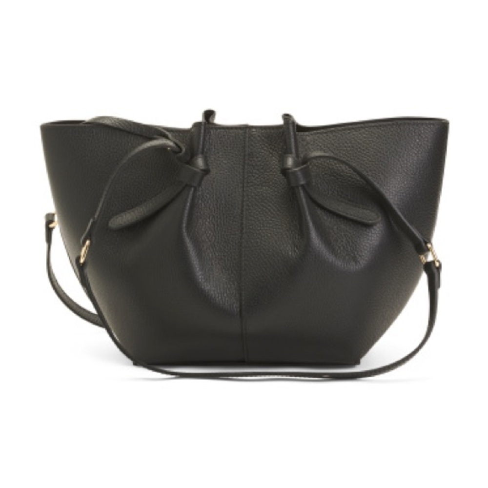 🇮🇹 ISADORA Leather Front Knot Bag-Made in Italy
